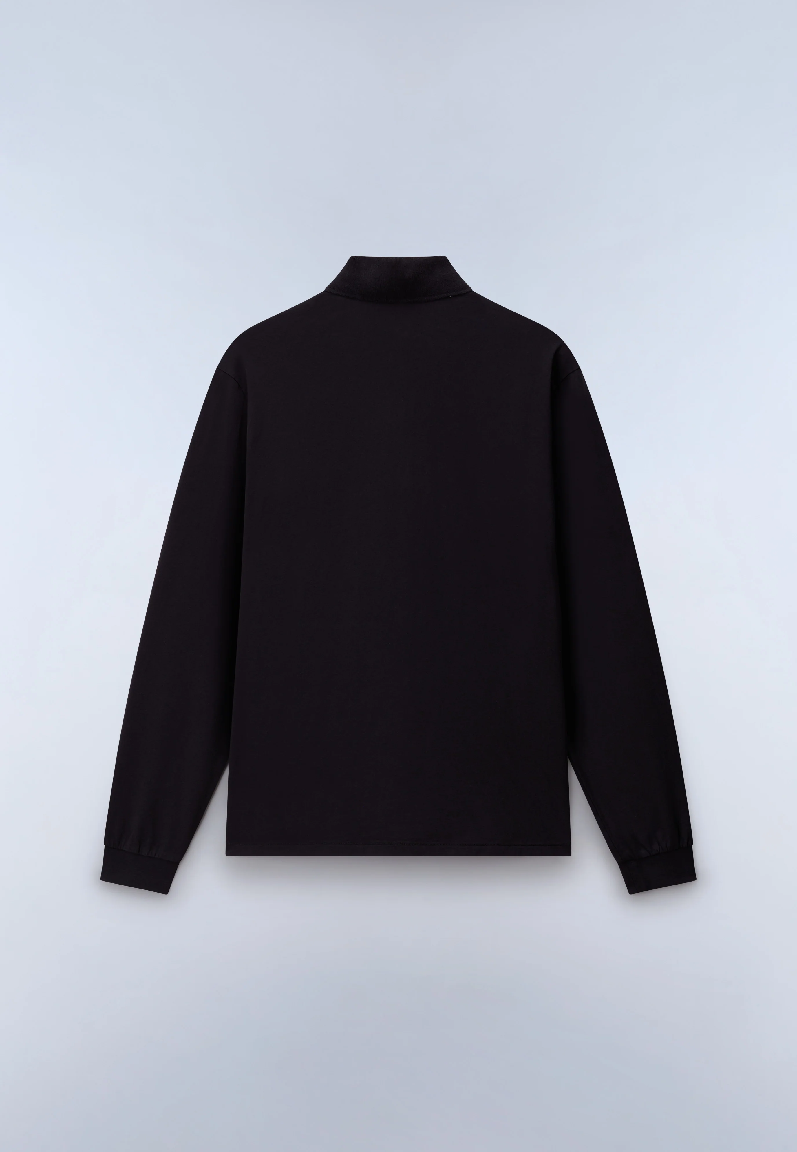 Badge Jersey Long Sleeve Polo Shirt - Image 5