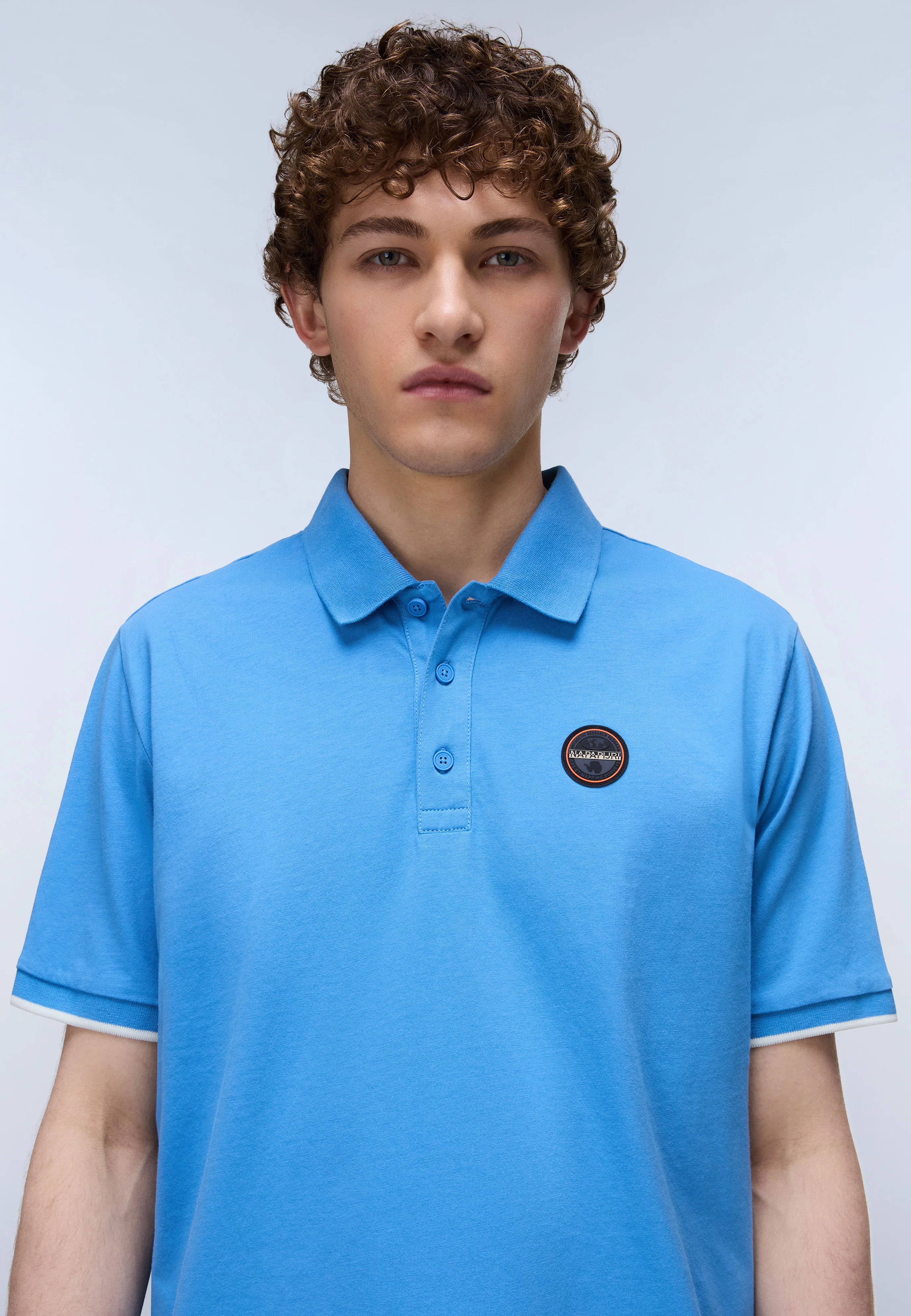 Badge Short Sleeve Polo - Image 2