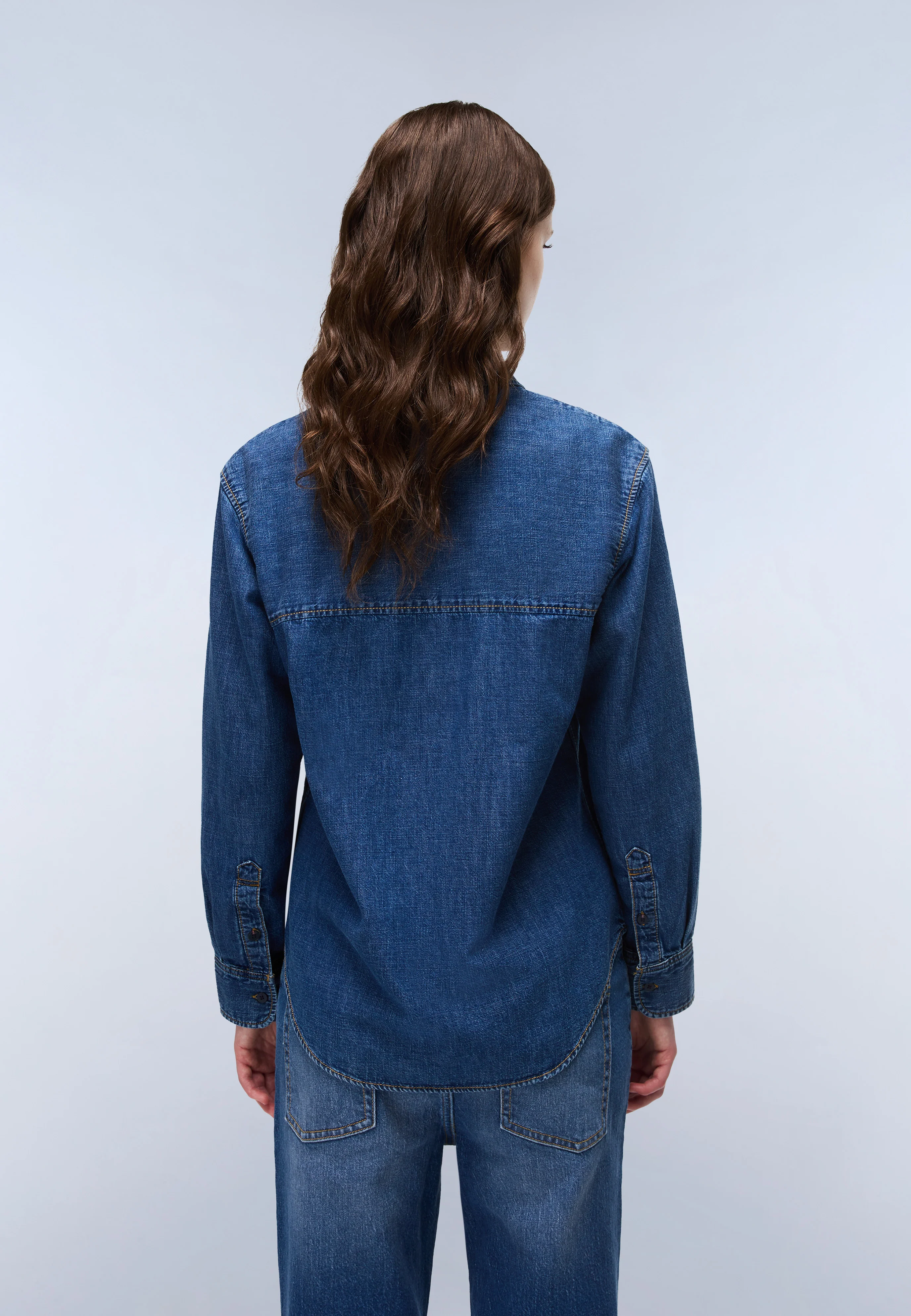 Cimonde Denim Long Sleeve Shirt - Image 5