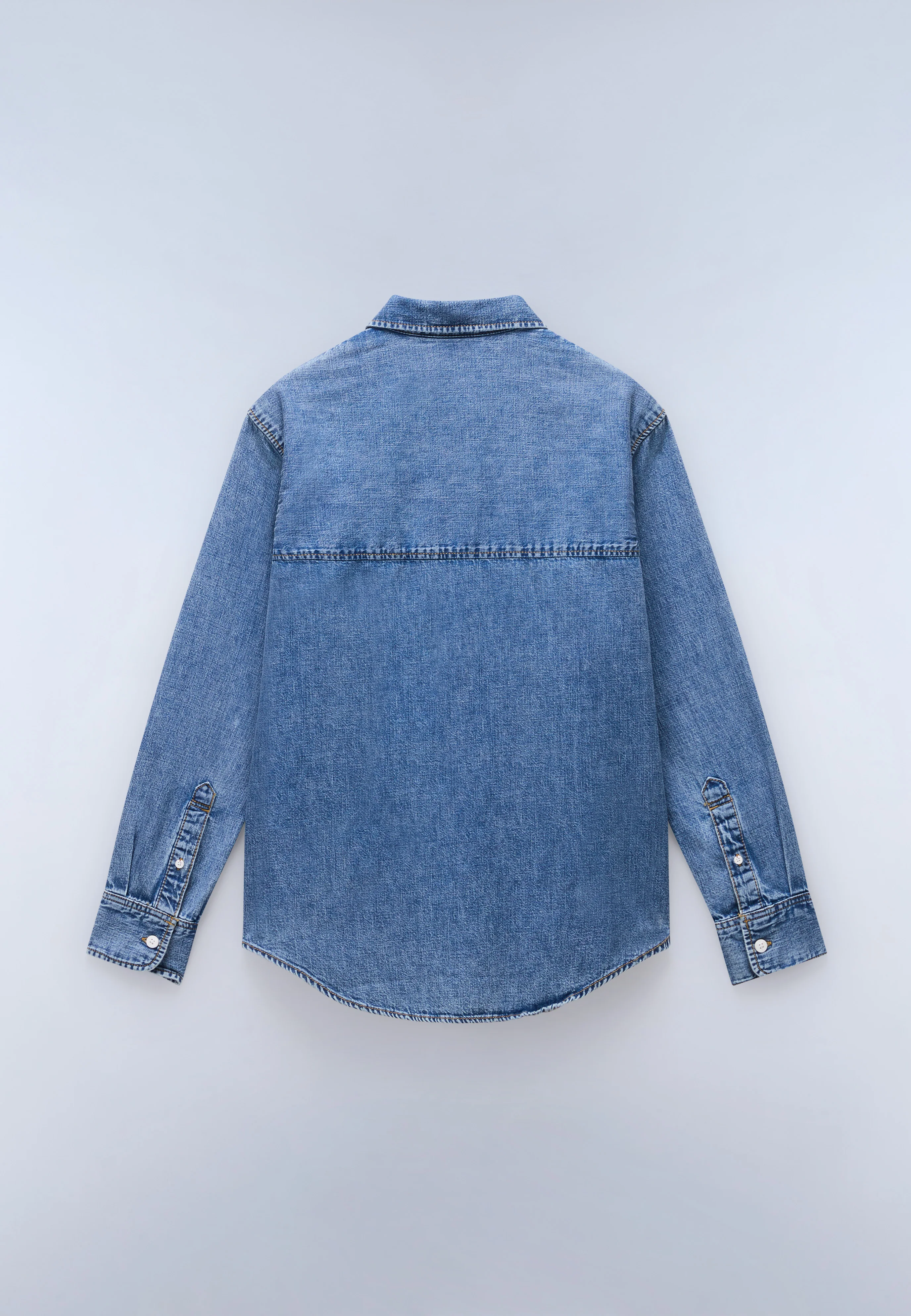 Cimonde Denim Long Sleeve Shirt - Image 6