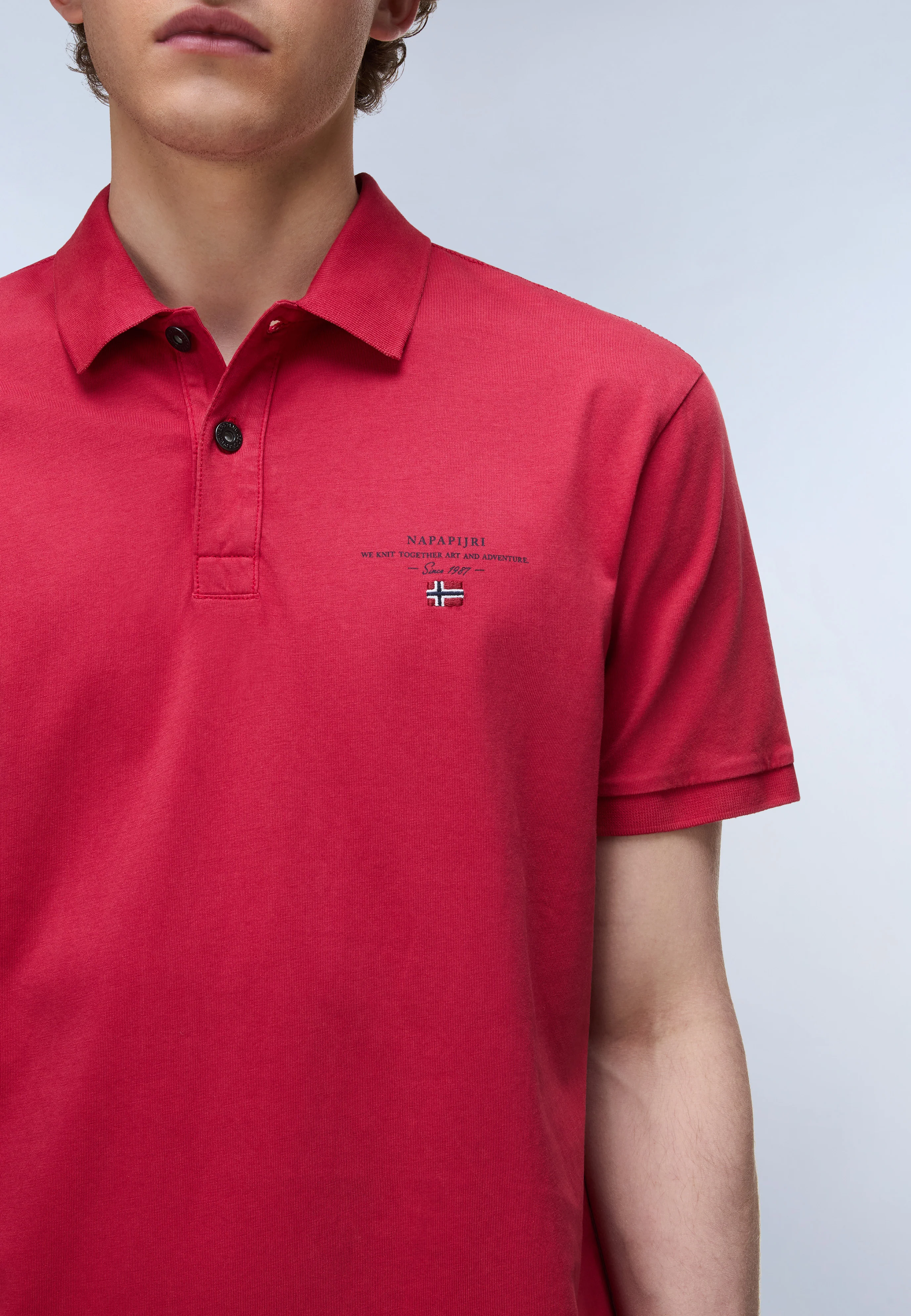 Elbas Short Sleeve Jersey Polo Shirt - Image 4