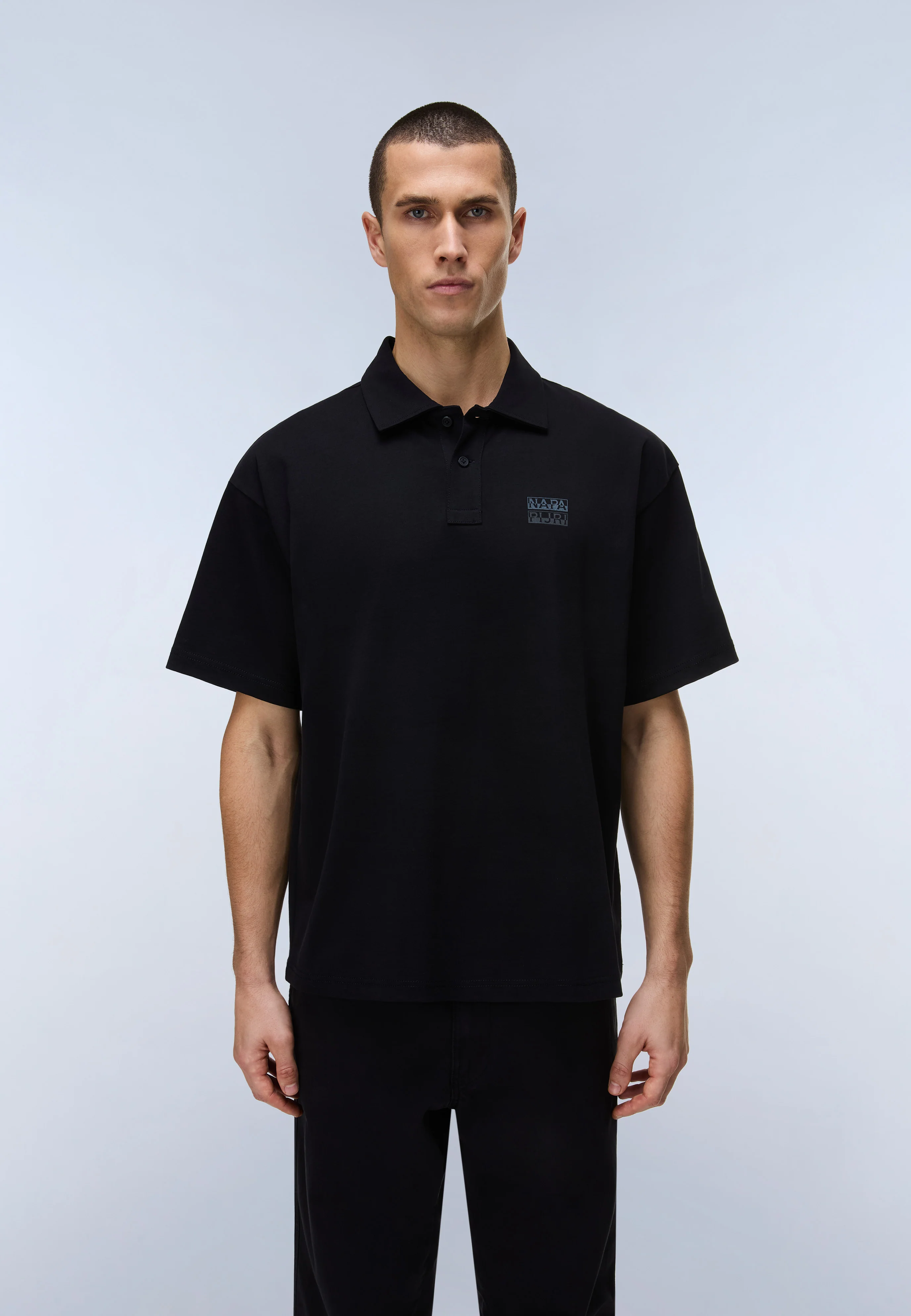 Elevated Logo Jersey Short Sleeve Polo Shirt - Image 4