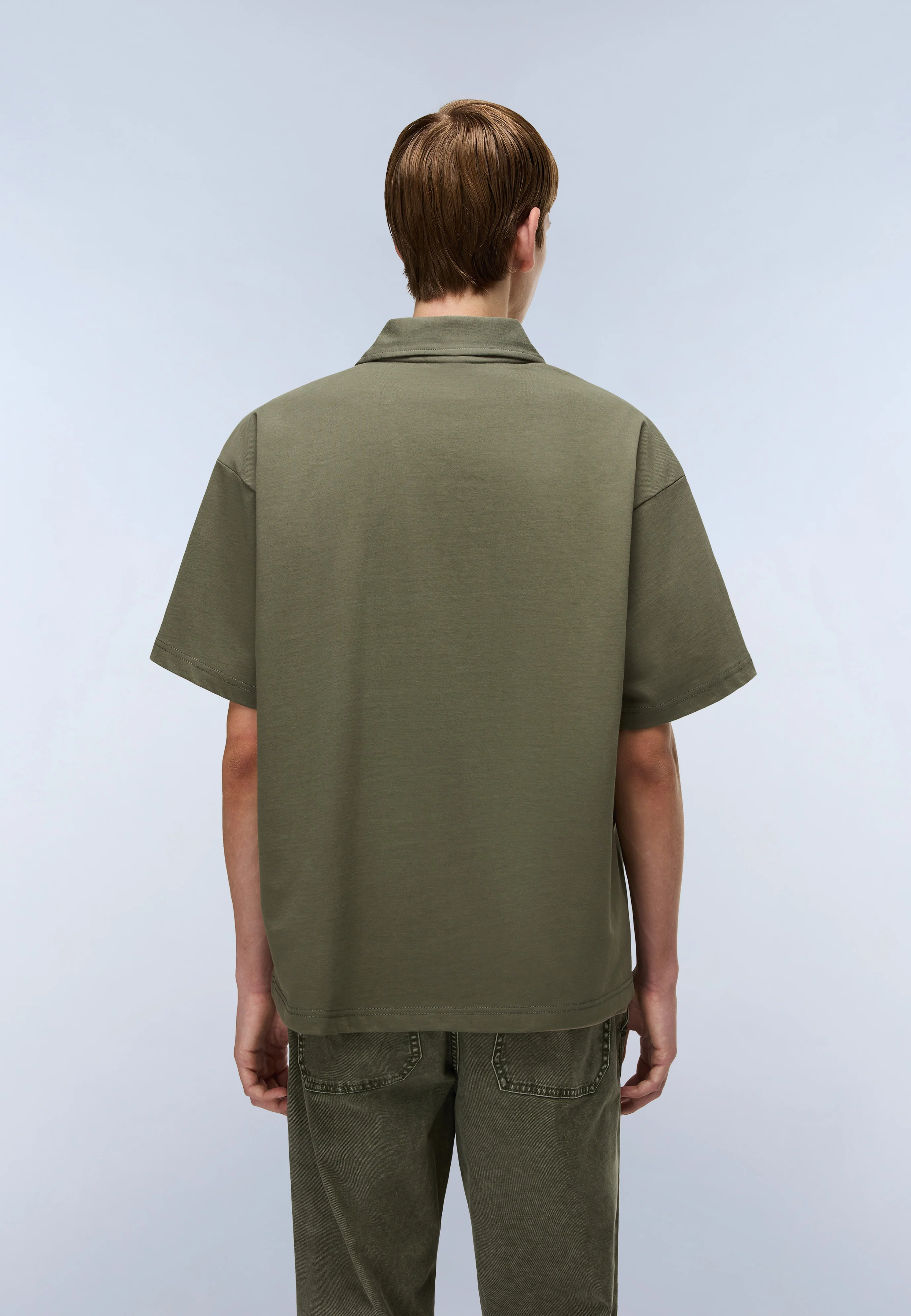 Elevated Logo Jersey Short Sleeve Polo Shirt - Image 5