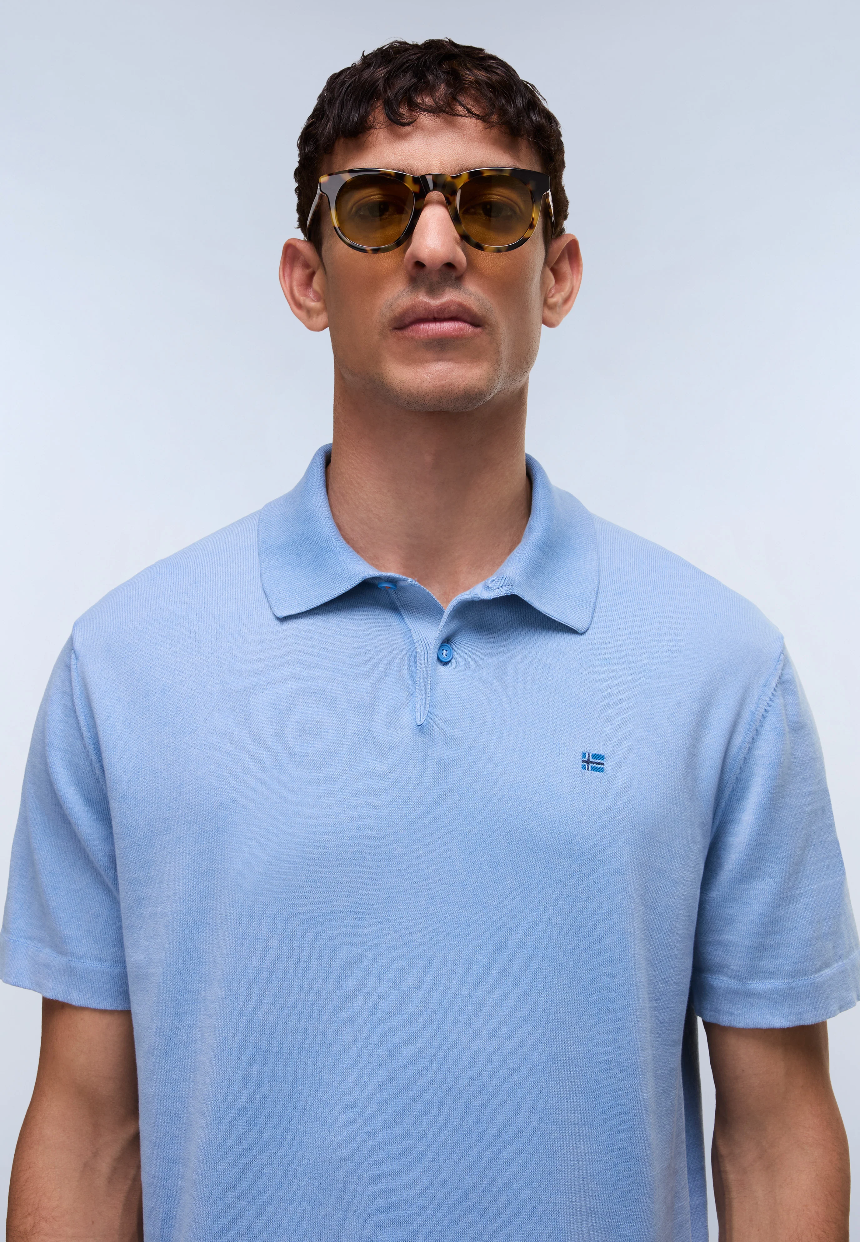 Hudson Polo Short Sleeve Jumper - Image 2