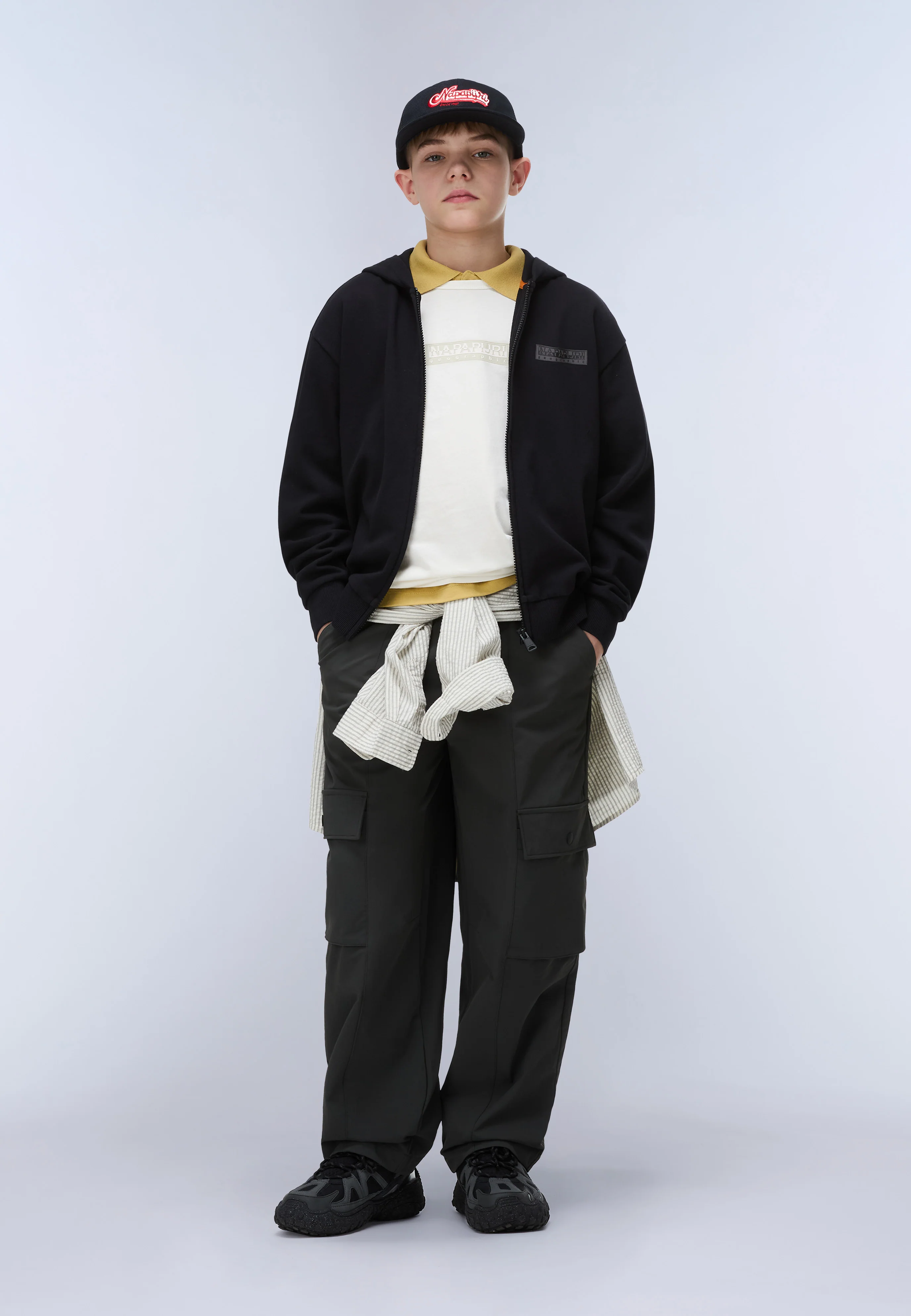 New Box Logo French Terry Hoodie - Image 2