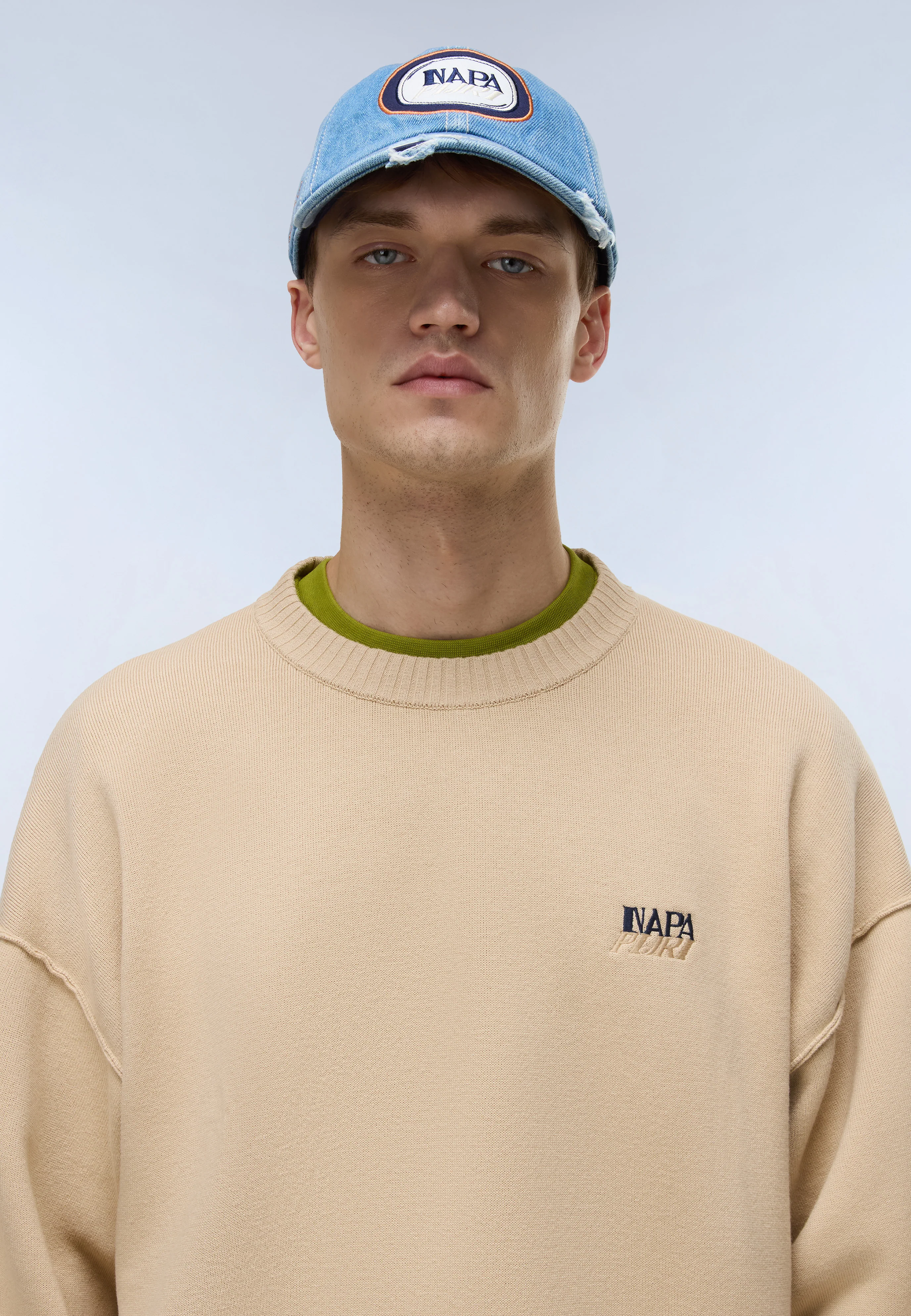 Optical Crew Neck Jumper - Image 2