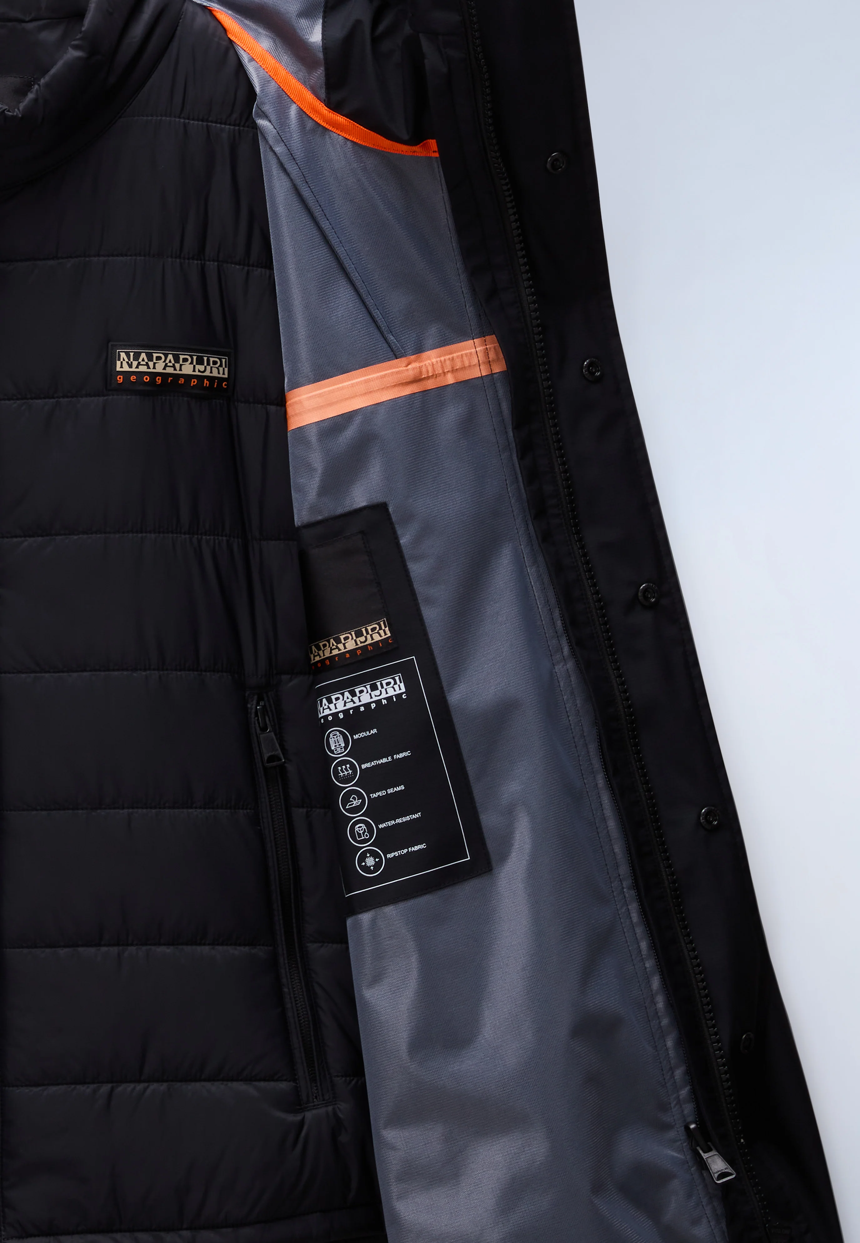Pilloz Short Parka Jacket 3-in-1 - Image 11