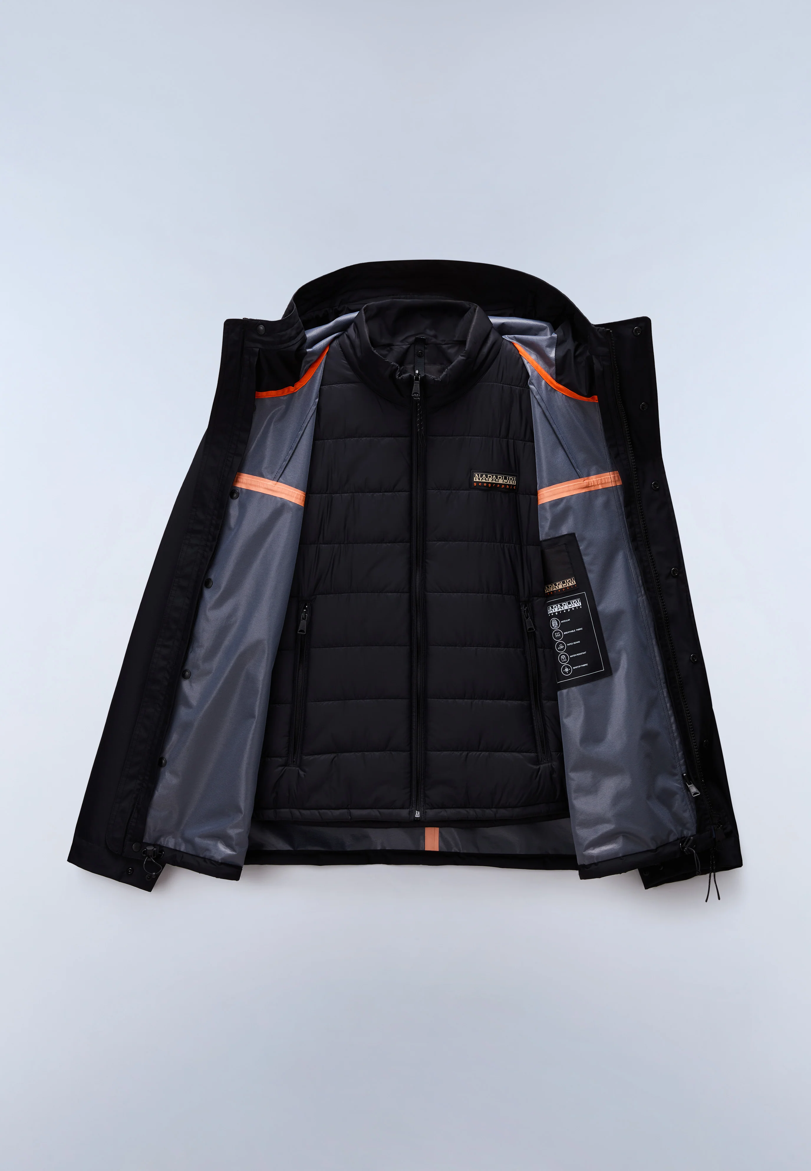 Pilloz Short Parka Jacket 3-in-1 - Image 13