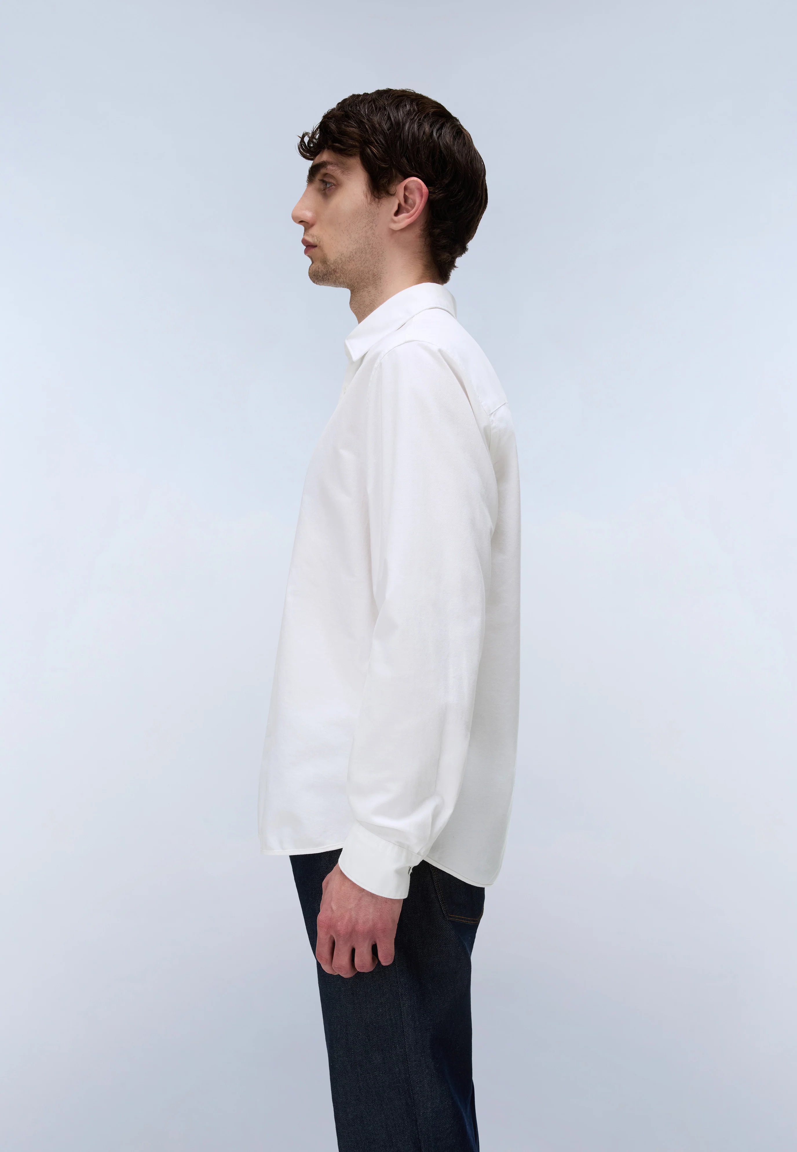 Terra Long Sleeve Oxford Cotton Shirt - Image 4
